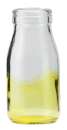 Mini Milk Bottle - Yellow Dipped